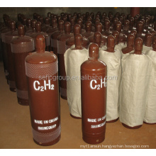 25E EN629 Small size 2L 4L C2H2 acetylene gas cylinder